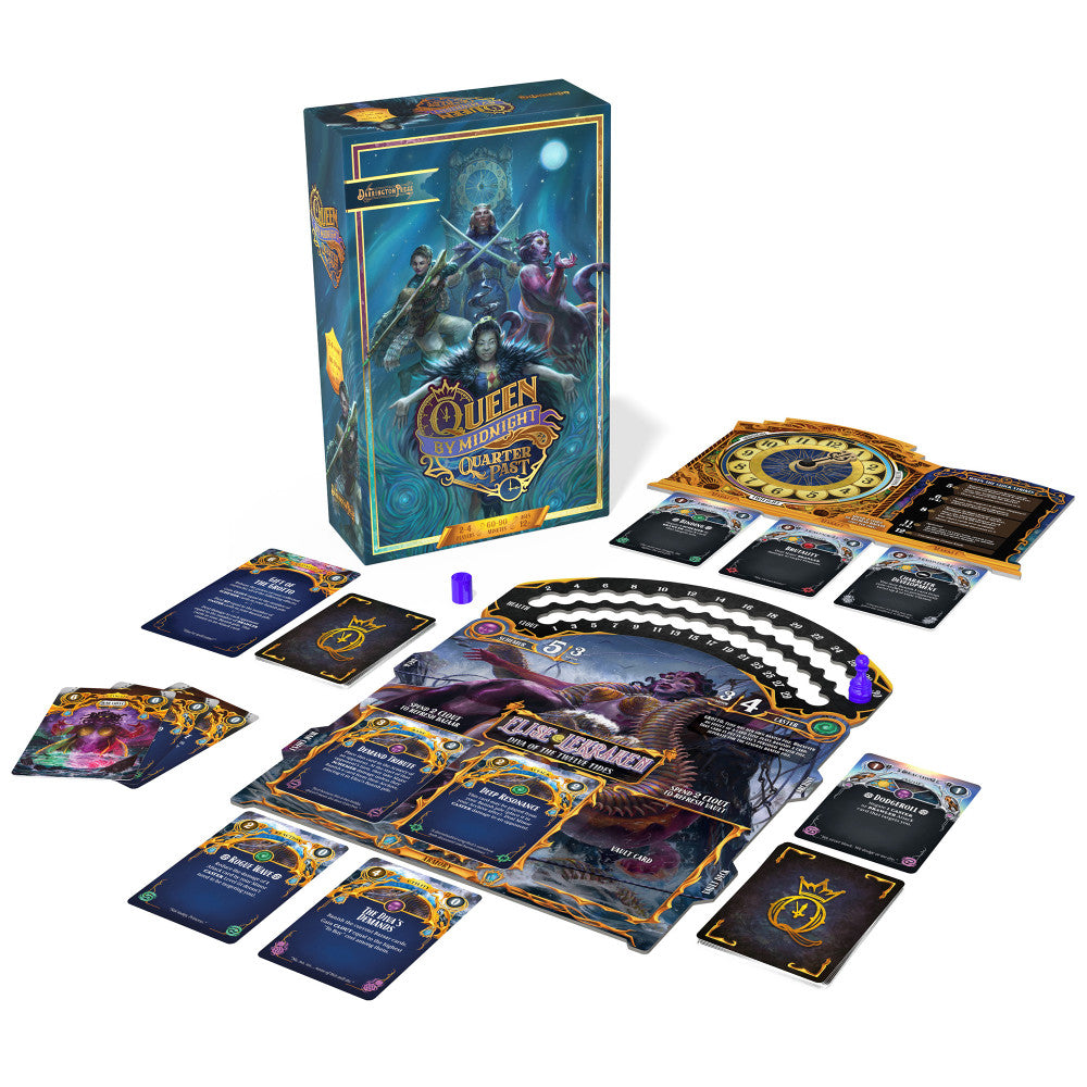 Critical Role: Queen By Midnight Quarter Past Expansion Board Game - Fantasy Strategy Game for Adults & Teens - Perfect for Game Nights & Role-Playing Enthusiasts