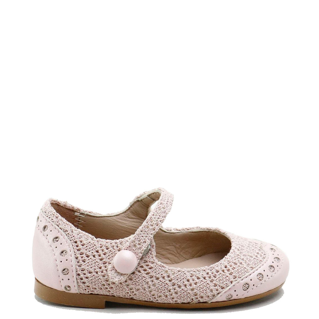 Stylish Rose Knit Wingtip Mary Jane Shoes for Women - Comfortable & Elegant Flats for Casual Wear, Office, and Special Occasions