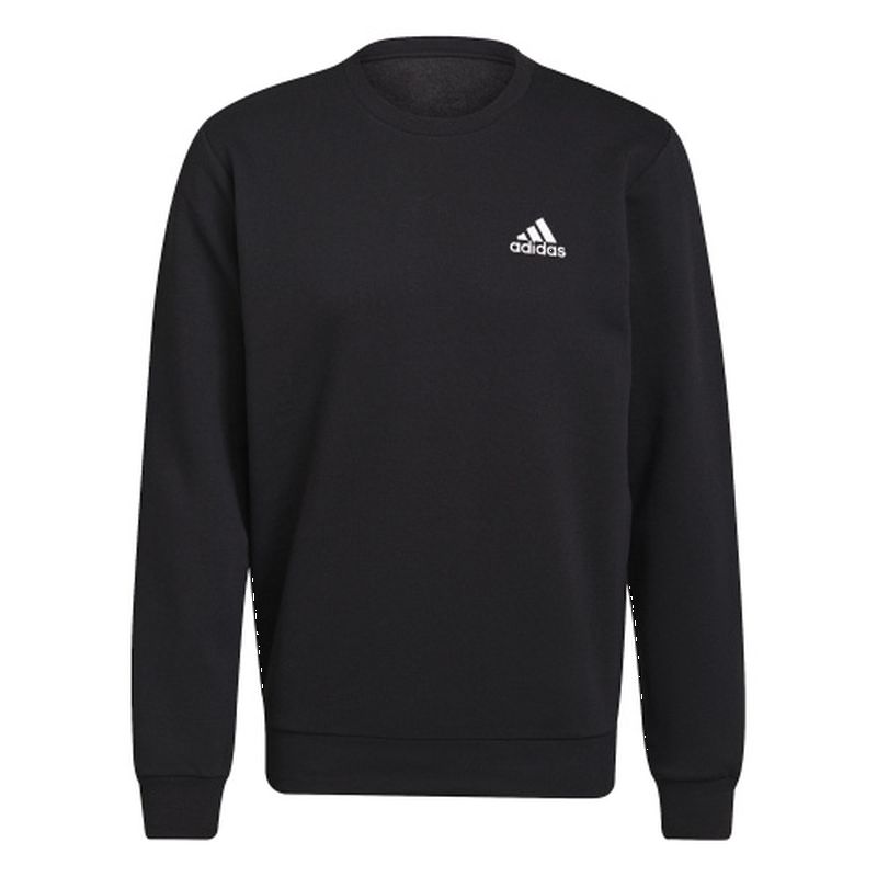Adidas Men's Feelcozy Fleece Sweatshirt - Soft Comfortable Pullover Hoodie for Casual Wear, Gym & Outdoor Activities