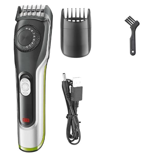 YOWUP Professional Cordless Hair Clippers for Men - 1-10mm Adjustable Beard Trimmer & Hair Cutting Tool, Rechargeable Electric Hair Clipper for Stubble & Grooming | Perfect for Home Use, Barber Shops & Travel Grooming