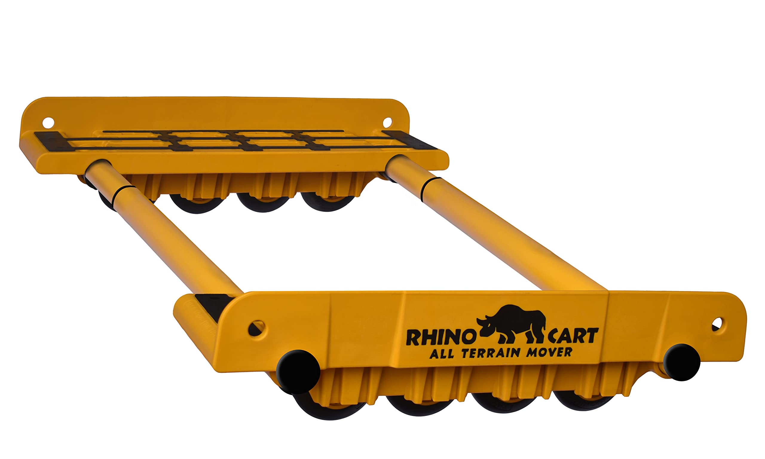 Rhino Cart All-Terrain Mover - Heavy Duty 2000lb Capacity Utility Dolly for Appliances, Furniture & Building Materials | Perfect for Moving, Construction & Warehouse Use