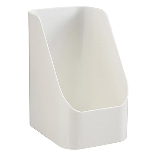 Multi-Purpose Mini Storage Box - Desktop Organizer for Trash, Cosmetics, Brushes & Sundries | Compact Slanted Design for Home, Office & Bathroom Organization