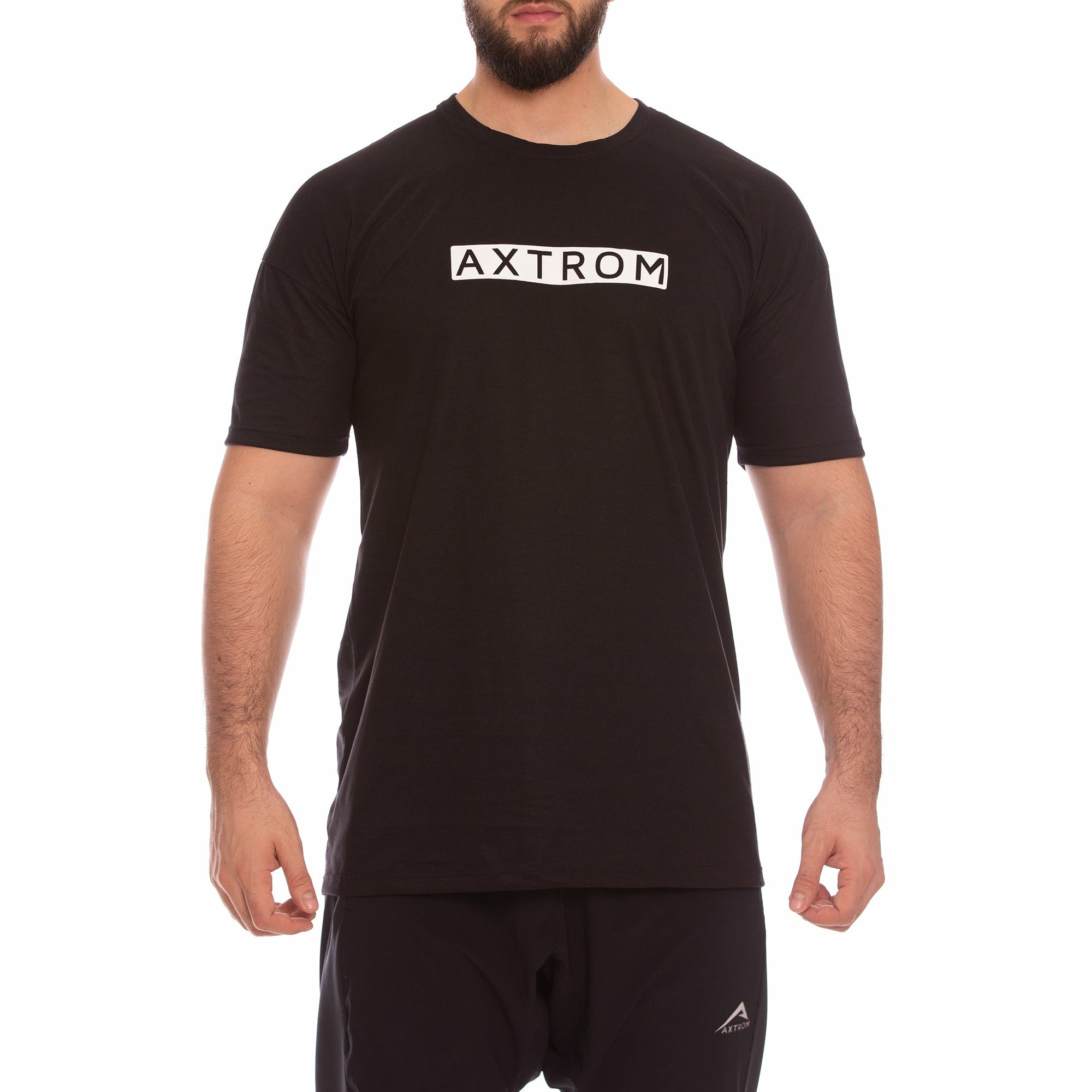 Oversized Black T-Shirt for Women - Soft Cotton Loose Fit Tee - Casual Streetwear & Layering Essential