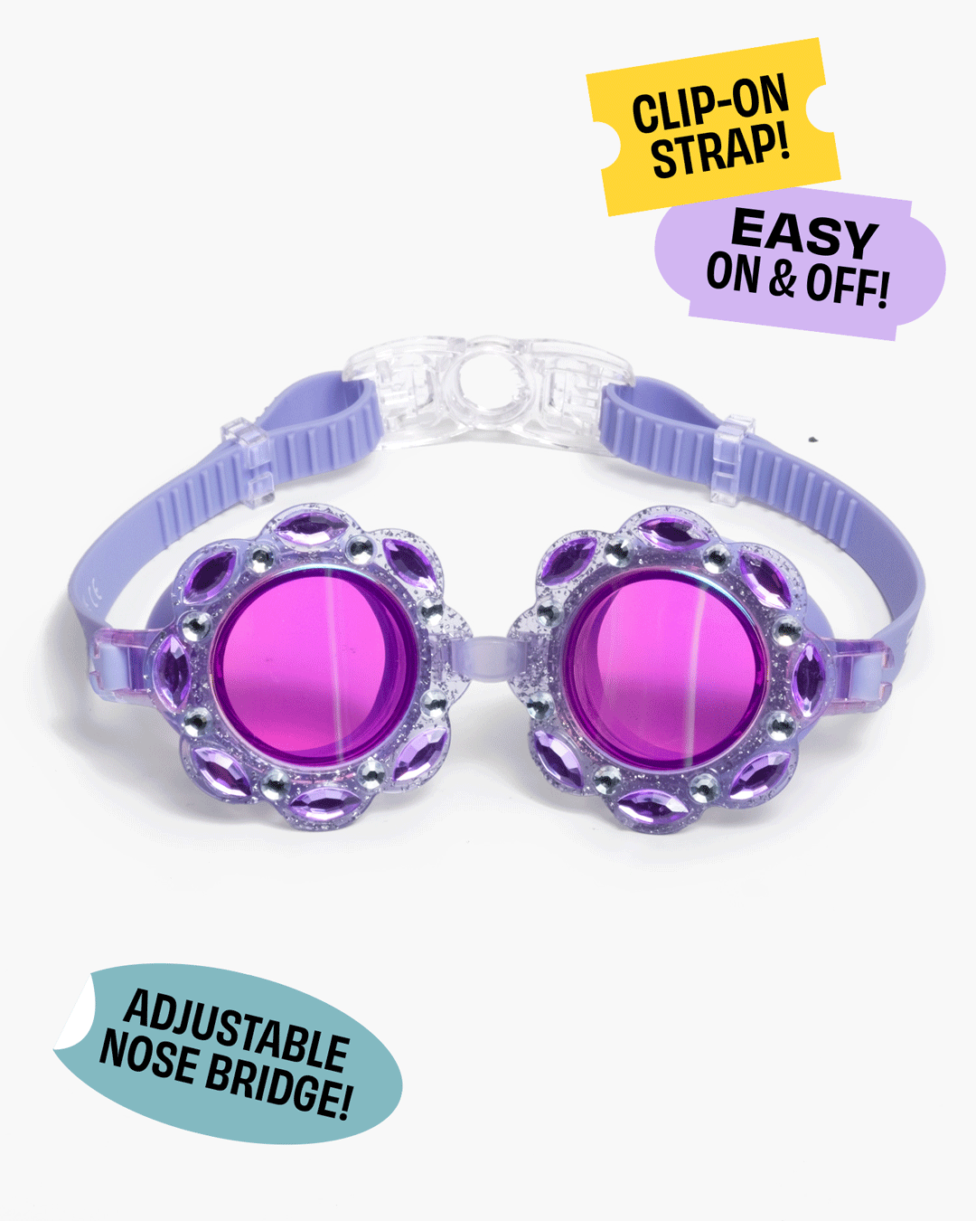 Lavender Haze Ski Goggles - UV Protection Anti-Fog Snowboard Goggles for Men & Women - Perfect for Skiing, Snowboarding & Winter Sports