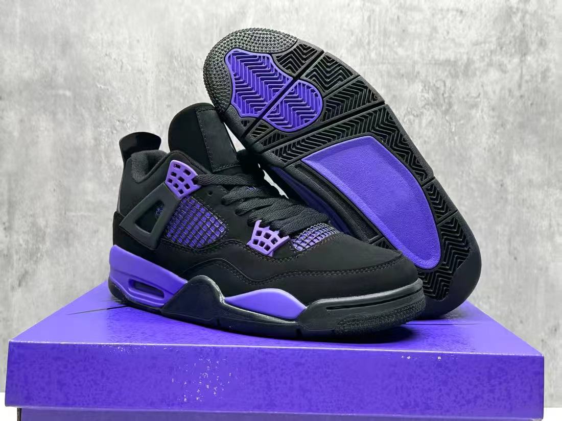 Trendy Black and Purple Sneakers for Men & Women - Lightweight Comfortable Running Shoes for Gym, Workout & Casual Wear
