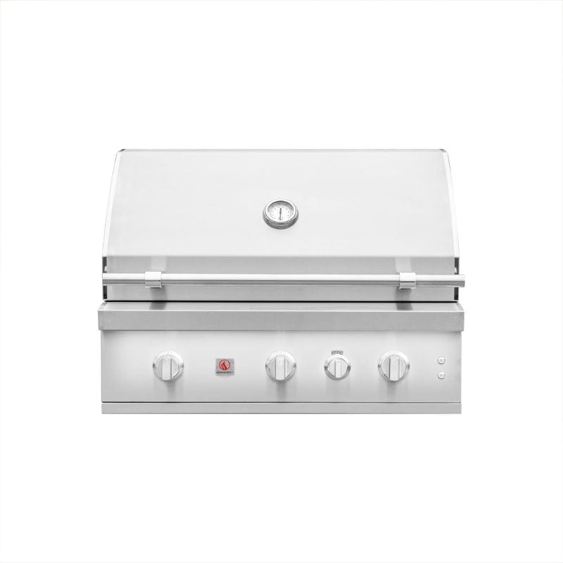 Summerset QUEST 36 Inch Built-In Natural Gas Grill - Outdoor BBQ Grill for Backyard, Patio & Poolside Cooking