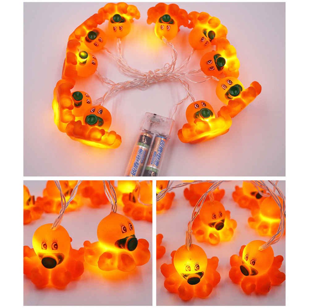 Charmgle Animal Night Light - LED String Duck Lamp for Kids Bedroom, Nursery, Christmas Decor - Cute Nightlight for Bedtime, Parties & Holiday Decorations