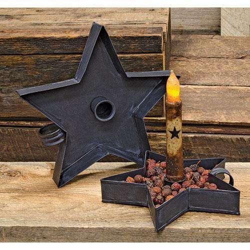 2-Piece Star Taper Pans Set - Nonstick Baking Muffin Pans for Cupcakes, Desserts & Party Treats - Perfect for Home Baking, Holiday Cooking & Gift Giving