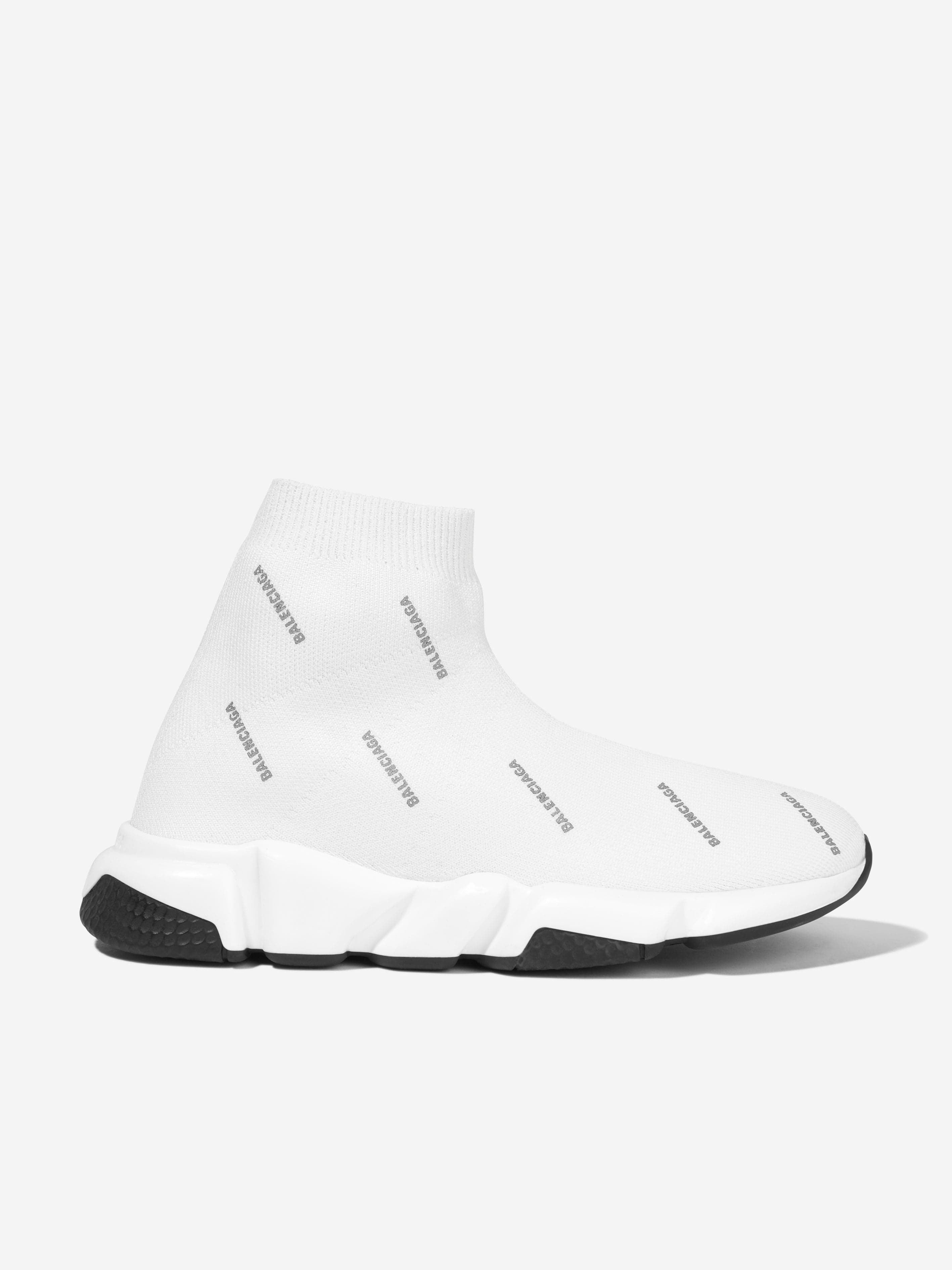 Balenciaga Kids Logo Speed Trainers - Stylish Sneakers for Boys & Girls | Comfortable & Trendy Children's Shoes for School, Play & Everyday Wear