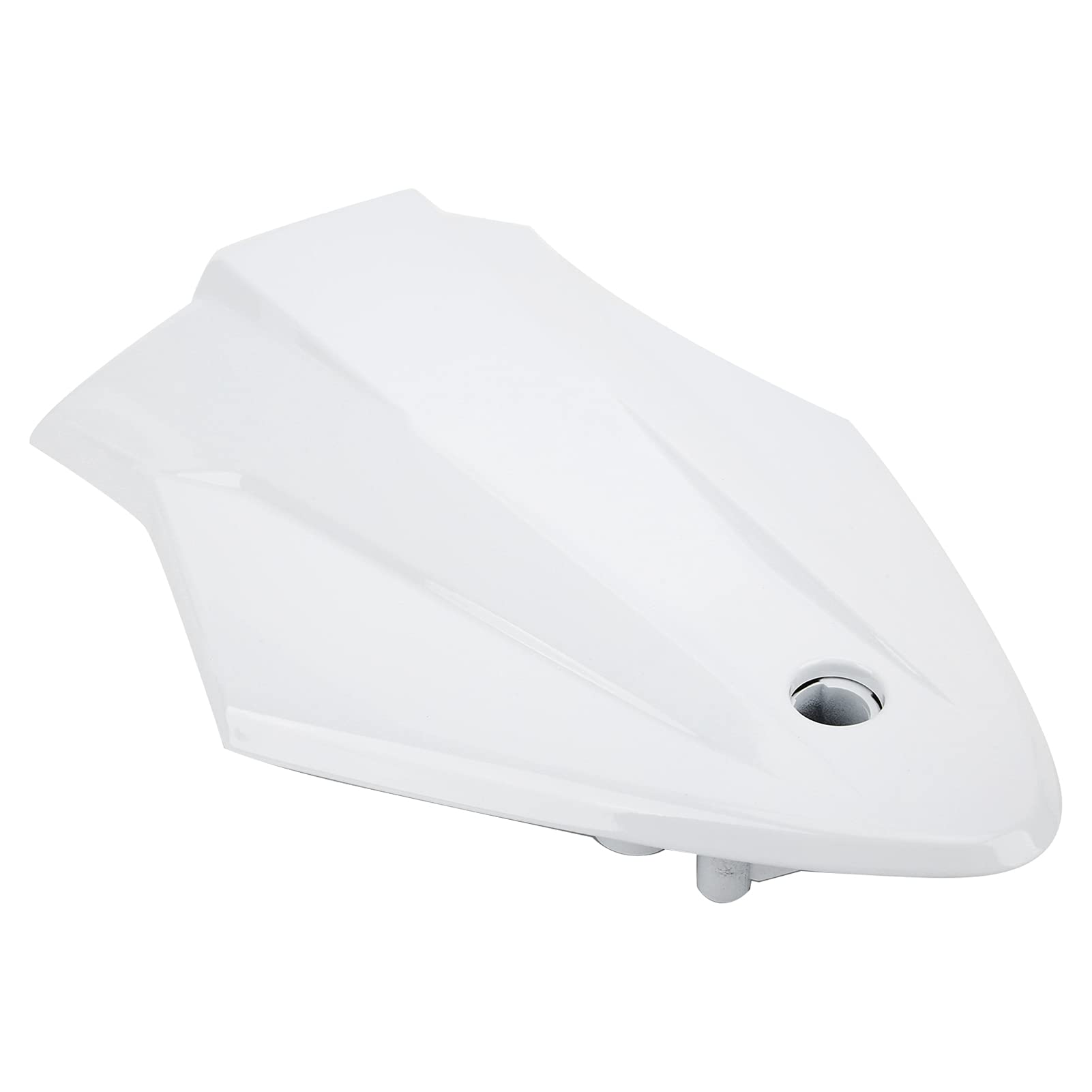 ABS White Motorcycle Rear Tail Seat Cowl Kit - Perfect for Passenger Comfort & Style Upgrade