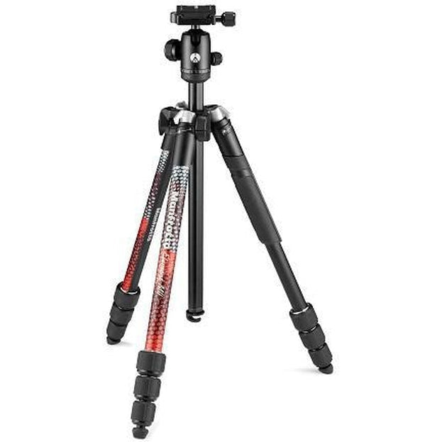 Manfrotto Element Mii Aluminum Tripod with Ball Head - Lightweight Travel Tripod for DSLR Cameras & Mirrorless Cameras - Perfect for Photography, Vlogging & Outdoor Adventures