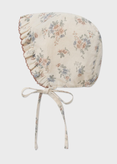 Louisianna O'Bonnell Baby Bonnet for Newborns (NB XXS) - Soft Cotton Infant Hat for Hospital, Photo Shoots & Everyday Comfort