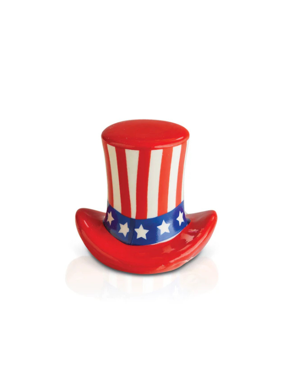 Home of The Free Mini By Nora Fleming - Elegant Home Decor & Gift Ideas for Holidays, Parties & Special Occasions