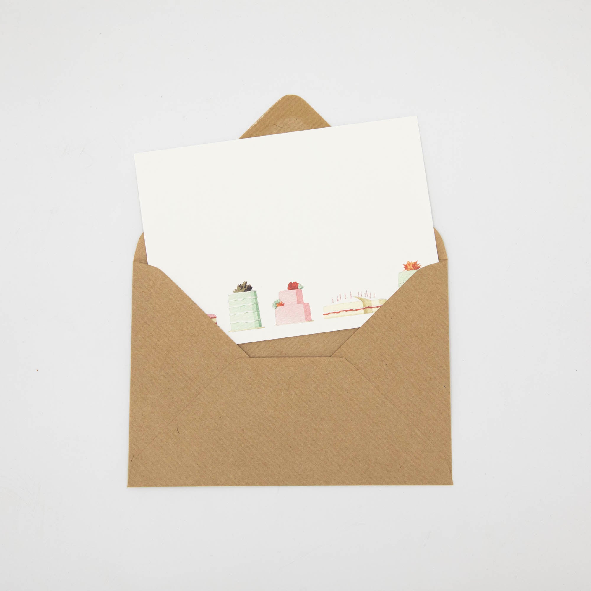 Premium Cakes Flat Notes - Stylish & Durable Notebook for Journaling, Sketching & Office Use