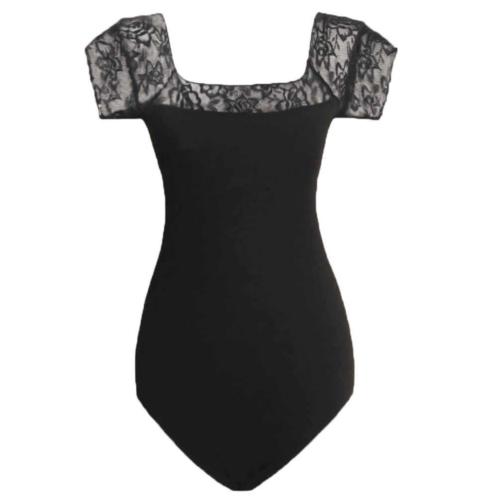 Royal Smeela Women's Ballet Leotard - Short Sleeve Dance Bodysuit for Ballet, Gymnastics & Adult Dance Classes - Perfect for Studio Practice, Performances & Training