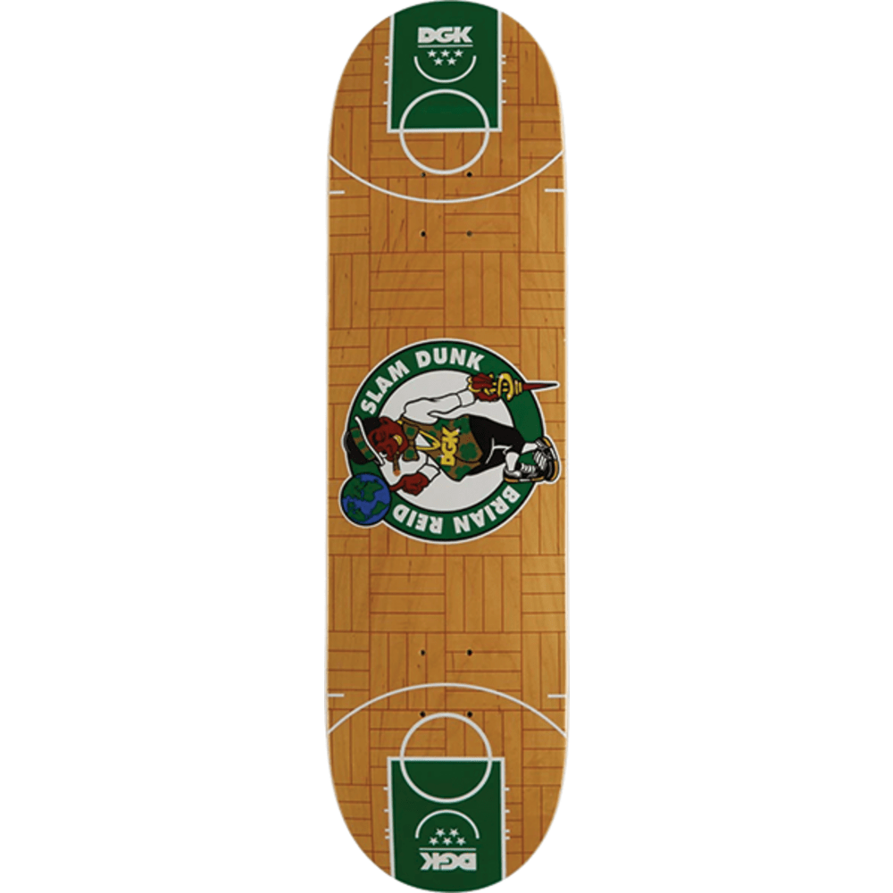 DGK Reid Slam Dunk Skateboard Deck 8.38