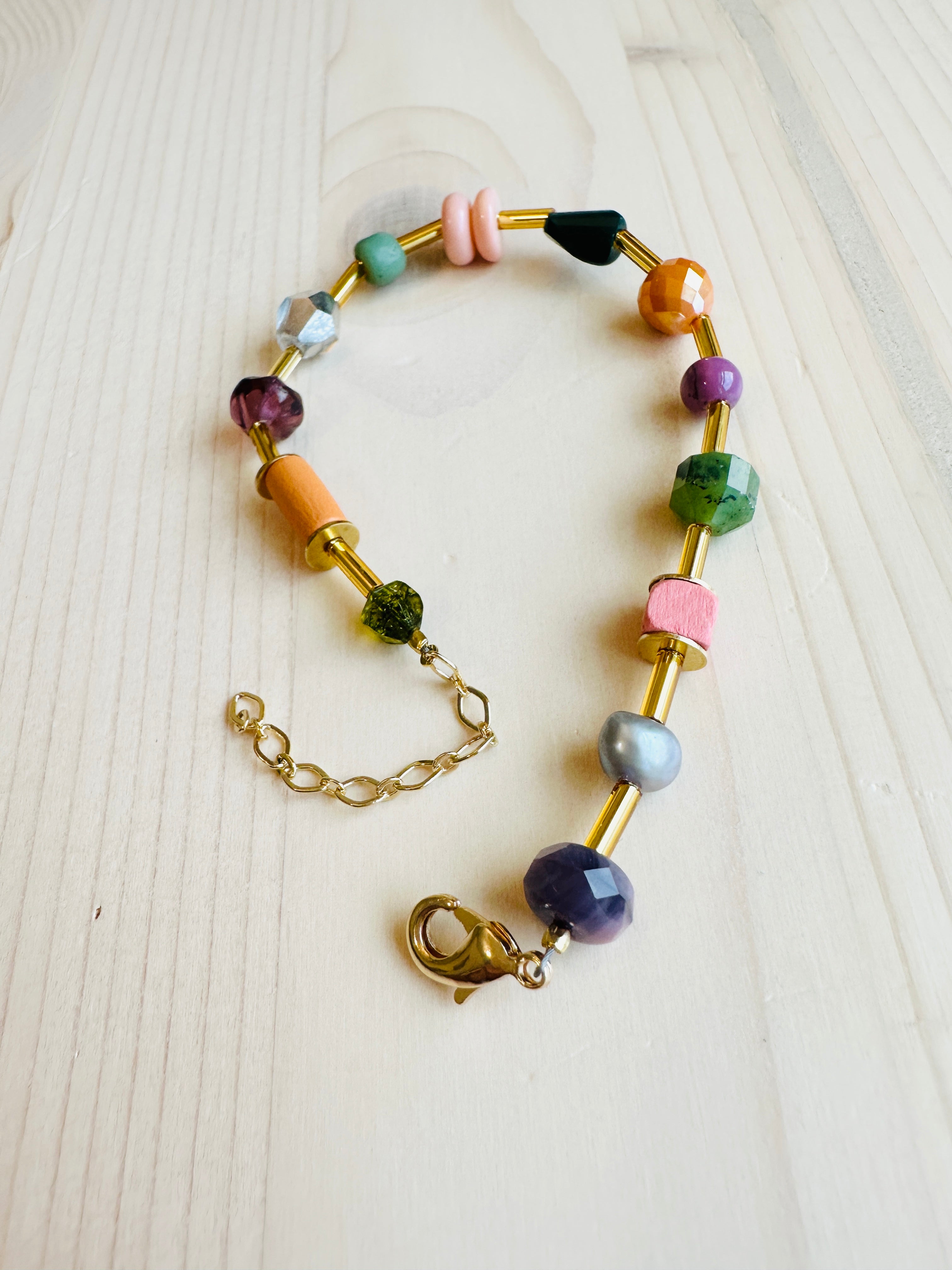 Callie Bracelet for Women - Elegant Adjustable Beaded Bracelet | Perfect for Everyday Wear, Gifts & Special Occasions