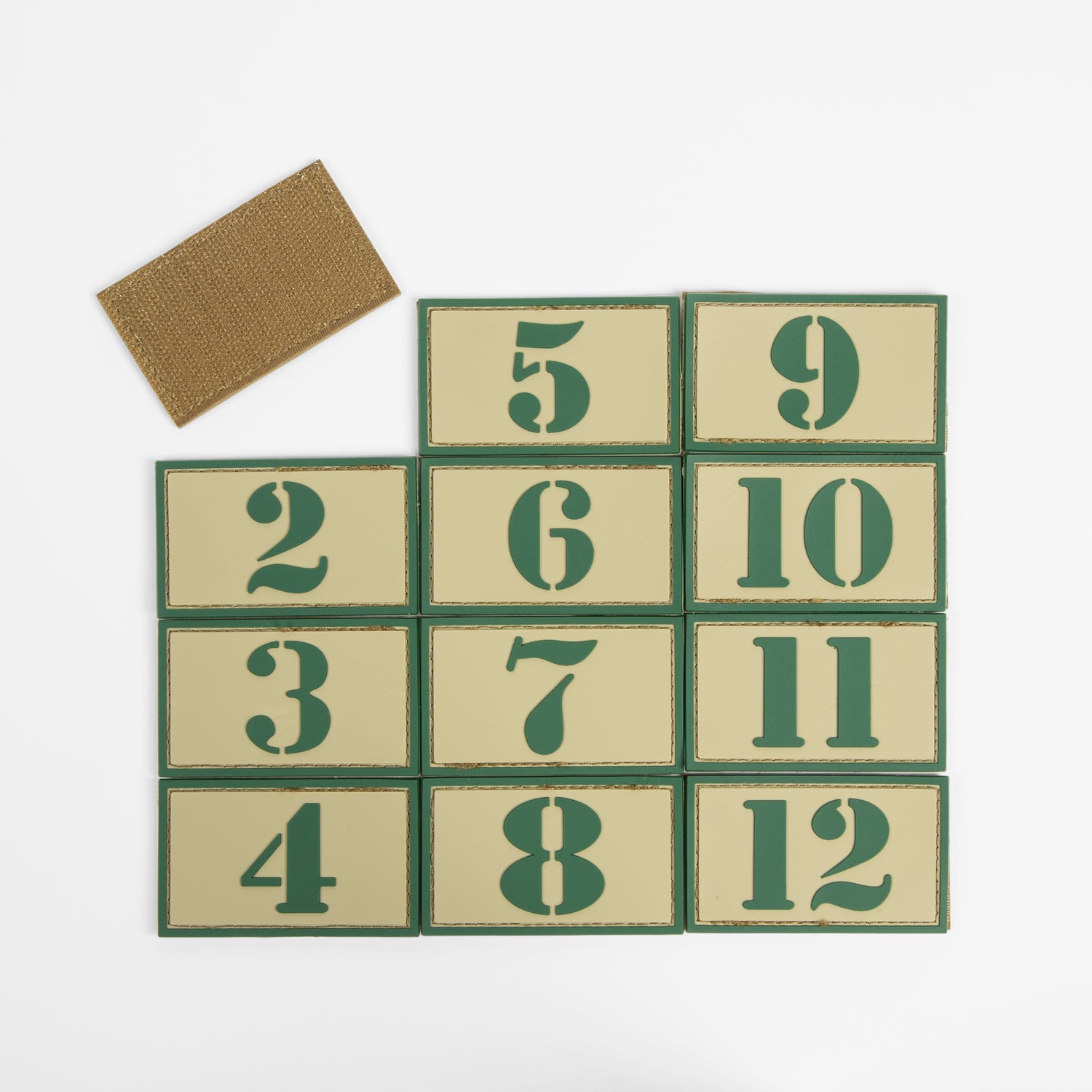 Numbers Patch Set for Kids - Fun Learning Counting & Math Skills - Perfect for Homeschooling, Classroom & Educational Activities