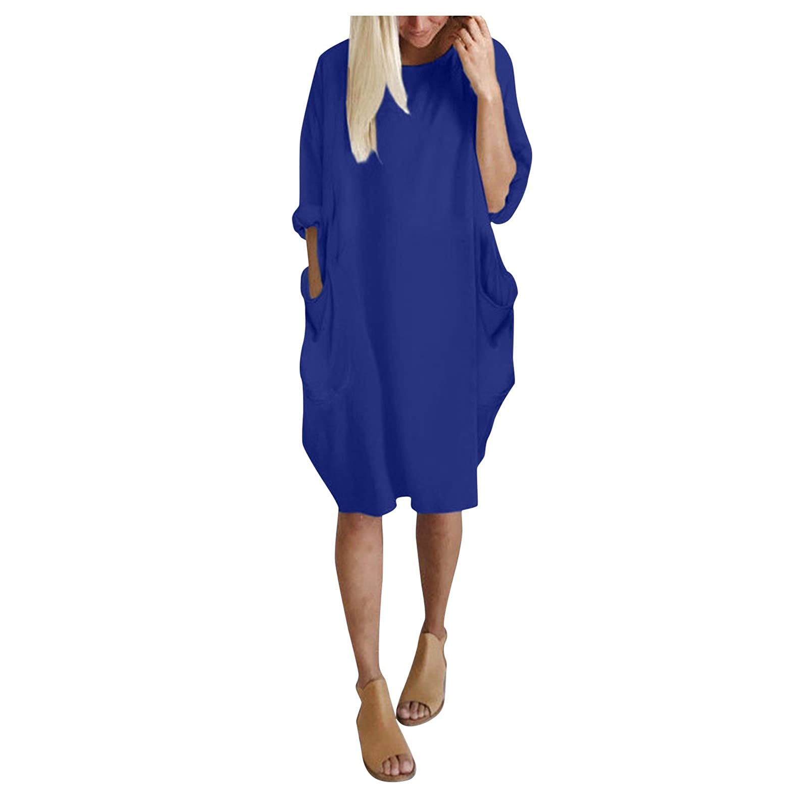 Elegant Chiffon Sleeveless Mini Dress for Women - O-Neck Summer & Fall Short Dress - Plus Size Casual & Dating Outfits - Perfect for Parties, Beach Vacations and Date Nights