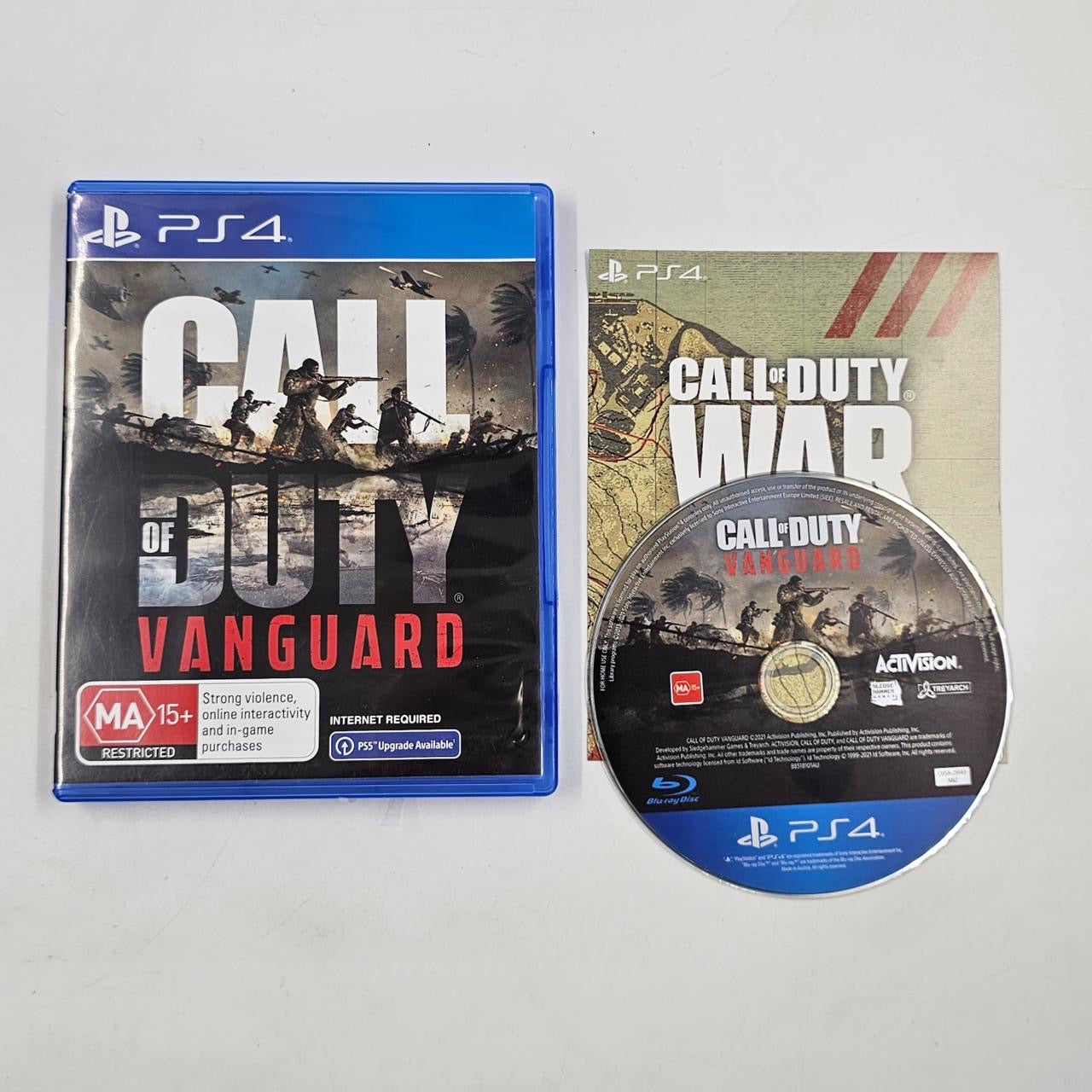 Call of Duty Vanguard PS4 Game - Playstation 4 Video Game with Manual | First-Person Shooter for Action-Packed Battles & Multiplayer Gaming