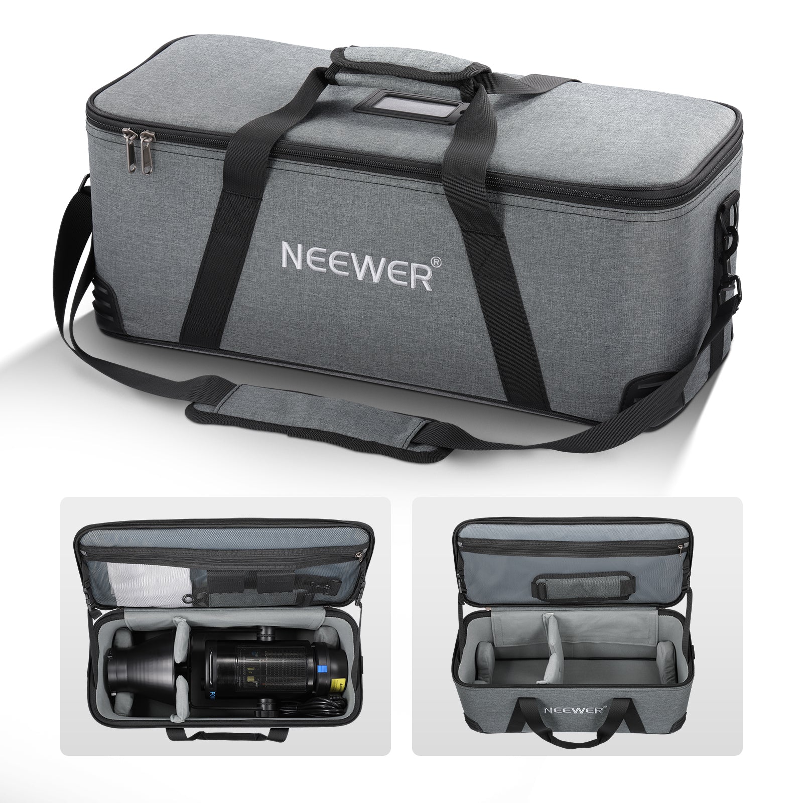NEEWER PB6 Professional Camera Carrying Bag with Adjustable Shoulder Strap - Durable Protective Case for DSLR, Mirrorless Cameras & Accessories - Perfect for Travel, Photography & Outdoor Shooting