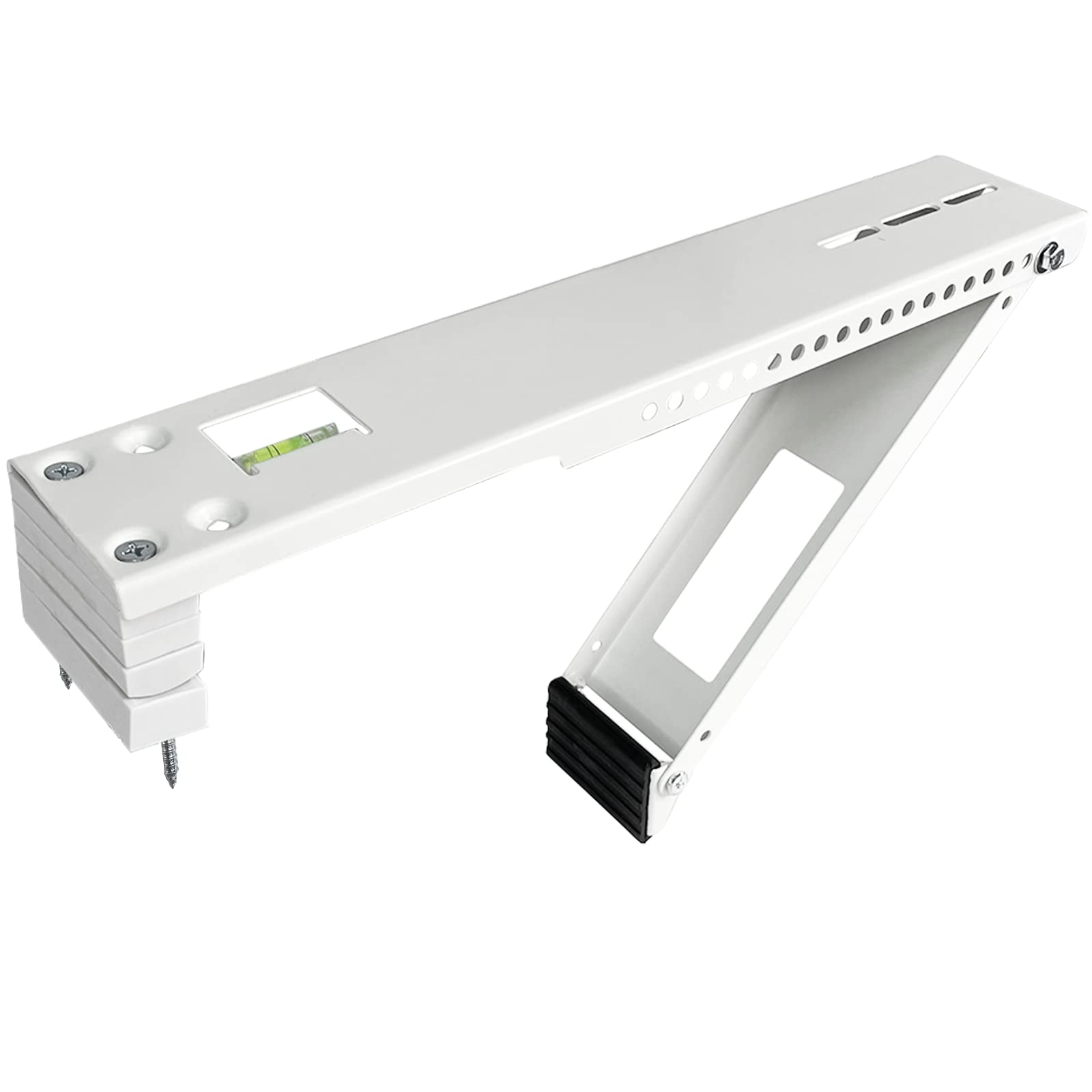 Heavy Duty Universal Window Air Conditioner Bracket - Supports Up to 165 lbs for 9,000-22,000 BTU AC Units - Secure Mounting Kit for Window AC Installation - Perfect for Bedroom, Office & Apartment Cooling