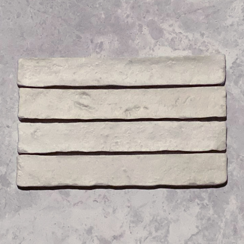Brickfield Cream 35x230x10.4mm Subway Brick Porcelain Tiles - Perfect for Kitchen Backsplash, Bathroom Walls & Flooring