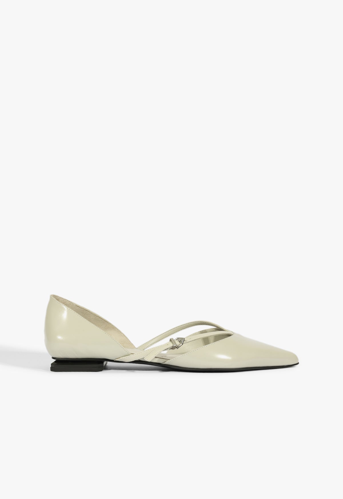 Rue Leather Flat Shoes with 25mm Heel Height - Women's Comfortable & Stylish Loafers for Work, Office, and Casual Wear - S2210900050004