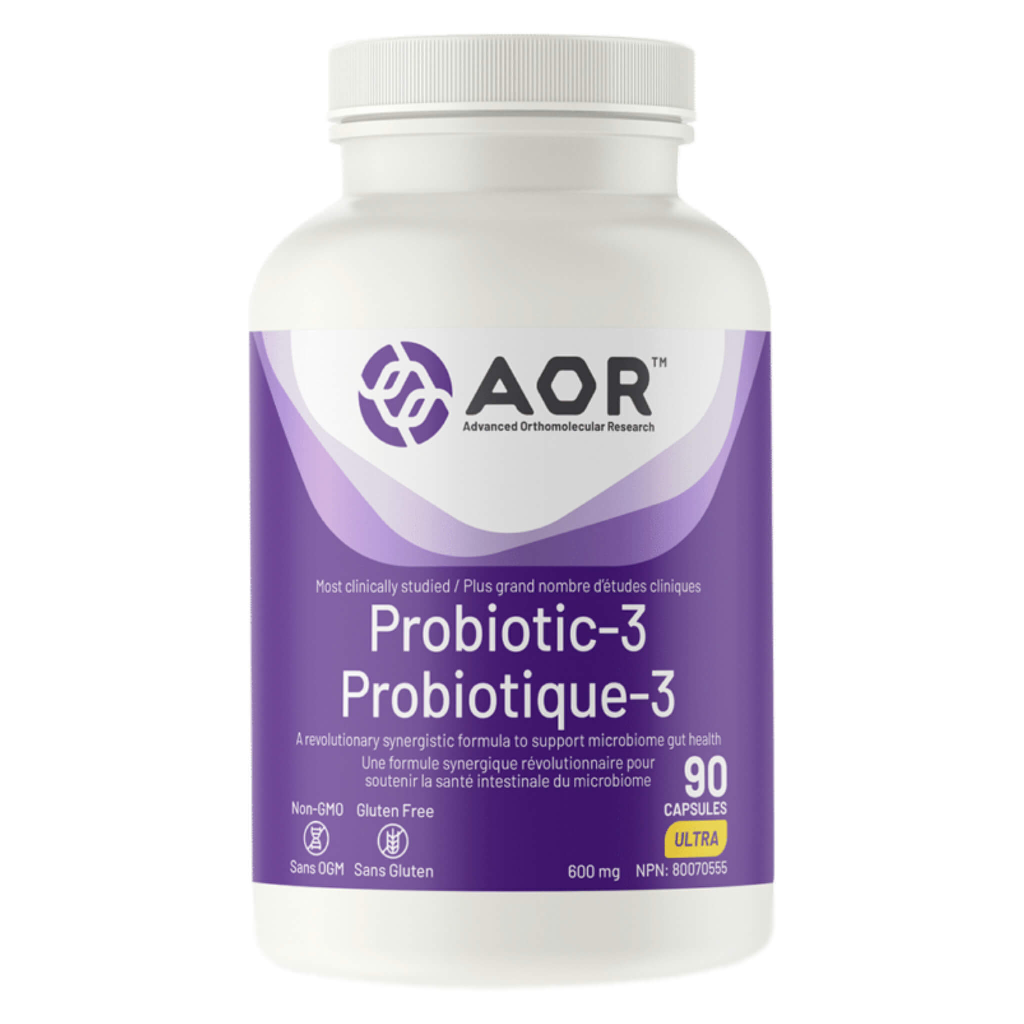 Probiotic 3 with 90Vc - Premium Digestive Health Supplement for Gut & Immune Support - Perfect for Daily Wellness & Travel