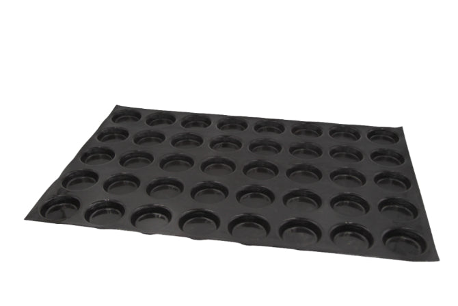 Flexipan Florentines Mini Silicone Baking Mold - 40 Cavities for Perfect Mini Cakes, Cookies & Pastries | Ideal for Home Bakers, Dessert Shops & Holiday Baking