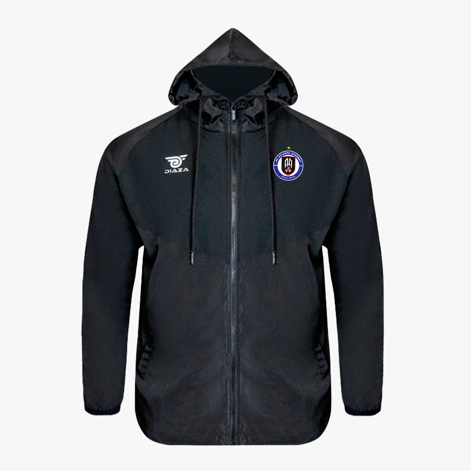 FC Atlanta Shadow Windrunner - Lightweight Running Jacket for Men & Women - Waterproof & Breathable Outdoor Sports Jacket - Perfect for Jogging, Hiking & Gym Workouts