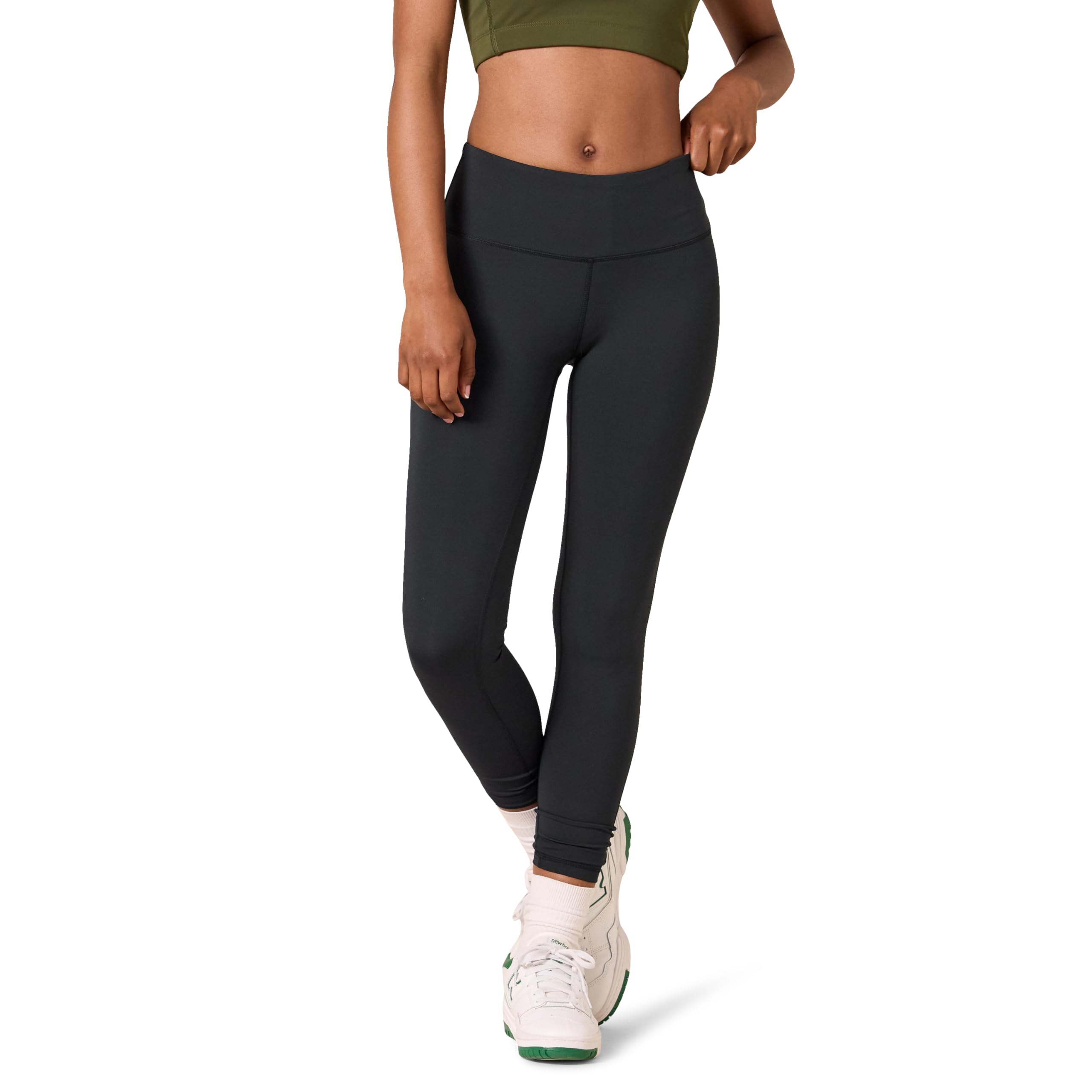 Amazon Essentials Women's Active Sculpt Leggings - Mid Rise, Full Length Yoga Pants for Workout & Athleisure (Plus Size Available) - Perfect for Gym, Running, Pilates & Casual Wear