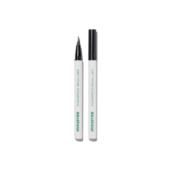 Innisfree Powerproof Brush Liner - Waterproof, Smudge-Proof Eyeliner for Long-Lasting Makeup | Perfect for Daily Wear, Parties & Special Occasions