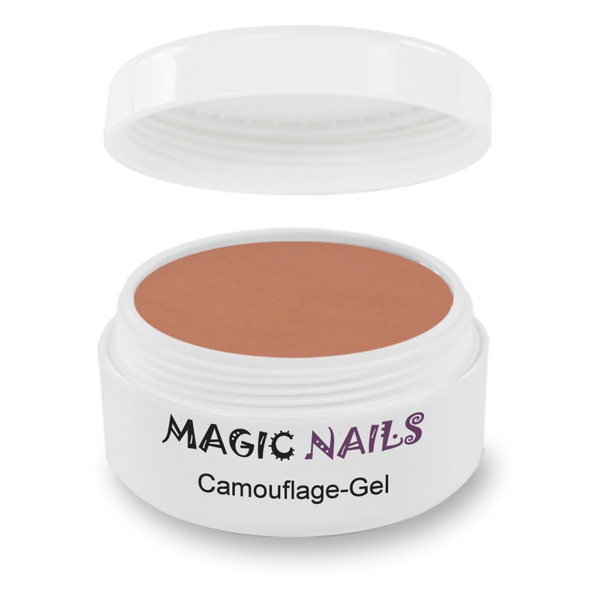 Magic Nails Make-Up Cover Gel Camouflage – 5ml | Natural-Looking Nail Concealer for Flawless Finish | Perfect for Manicures, Nail Art & Covering Imperfections