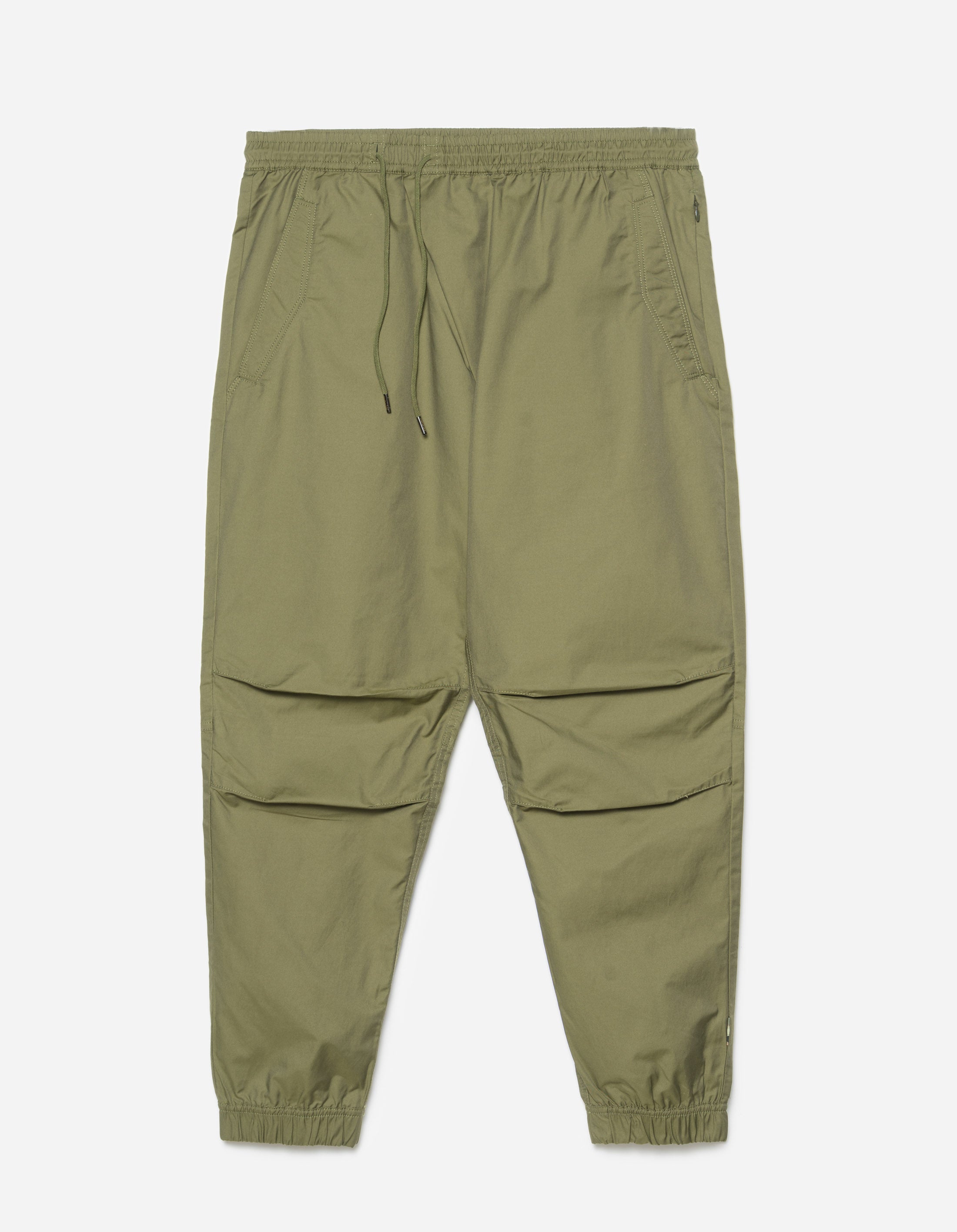 4050 Asym Track Pants for Men - Olive Green OG 107F Joggers with Asymmetric Design | Comfortable Athletic Pants for Running, Gym Workouts & Casual Streetwear