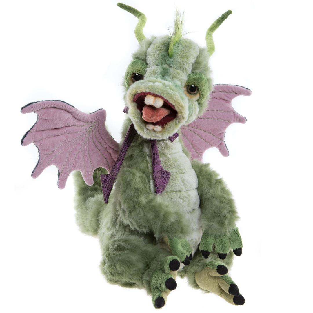 Charlie Bear Jabberwocky Signature Collection Plush Toy - Soft & Cuddly Teddy Bear Gift for Kids & Collectors | Perfect for Birthdays, Nursery Decor & Comfort