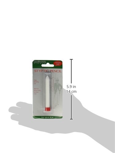 Clubman Pinaud Styptic Pencil for Men - Travel Size .33 oz (Pack of 3) - First Aid for Shaving Cuts & Nicks - Perfect for Home, Gym & Travel Grooming Kit