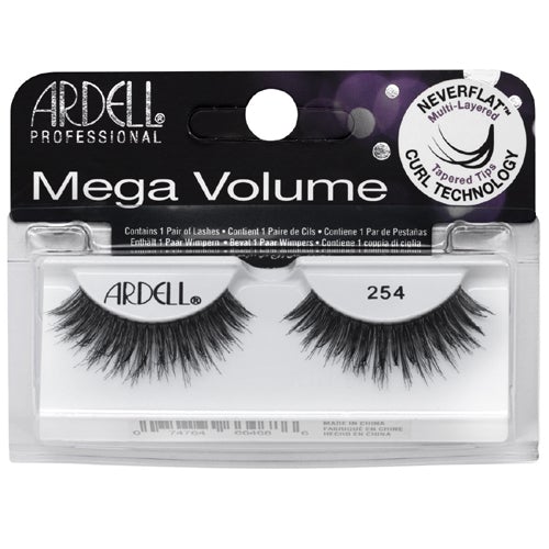 Ardell Mega Volume Lashes - Natural Looking False Eyelashes for Dramatic Eye Makeup - Perfect for Parties, Weddings & Special Occasions