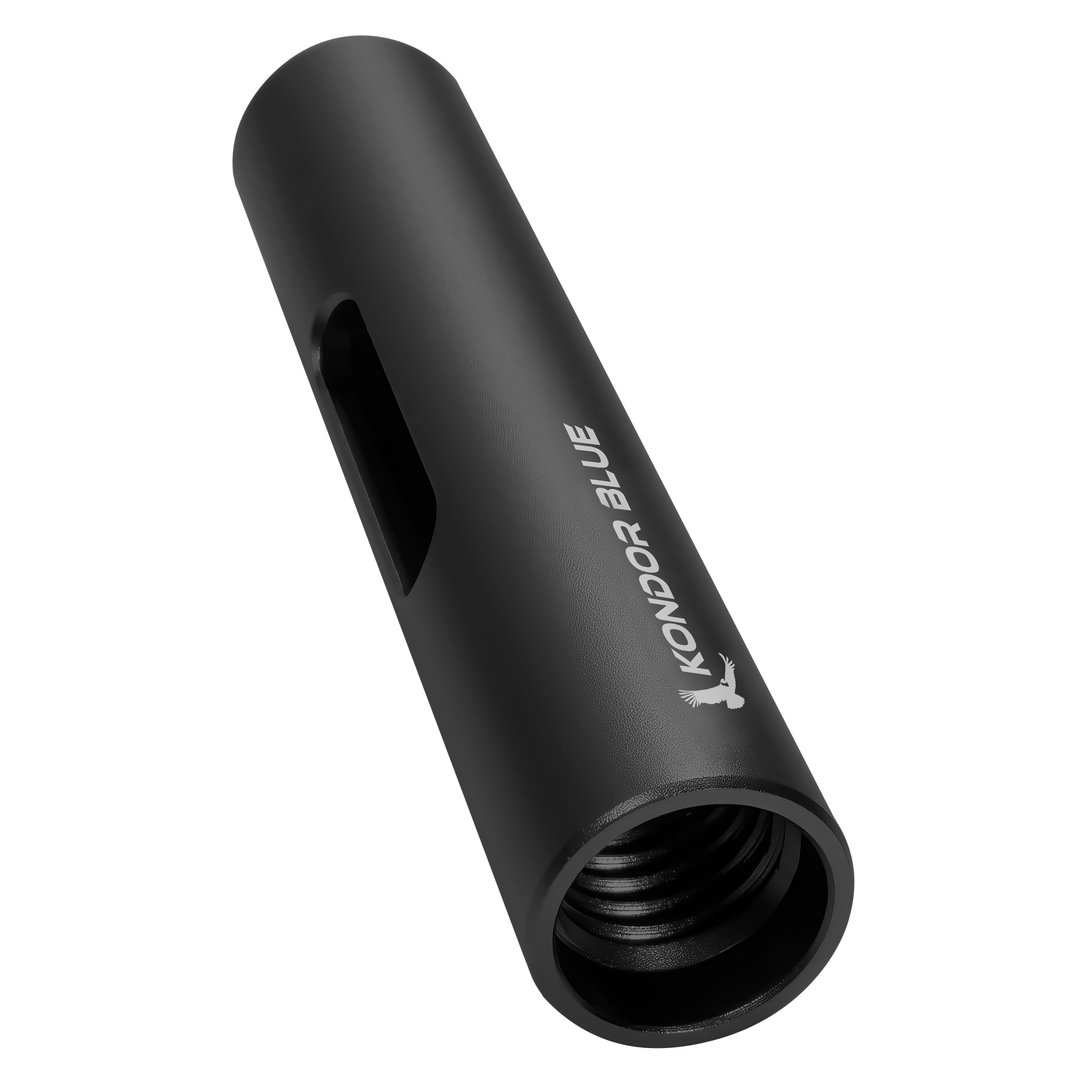 Kondor Blue 3'' PPSH 15MM Threaded Camera Support Rods - Raven Black (2 Pack) - Perfect for DSLR Rigging, Cinema Camera Support & Film Production Accessories