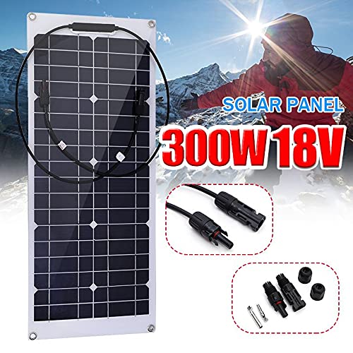 600W Portable Solar Panel Kit - Waterproof, Fast-Charging Solar Charger for Outdoor, Emergency, RV, Boat & Car Power - Perfect for Camping, Road Trips & Off-Grid Living