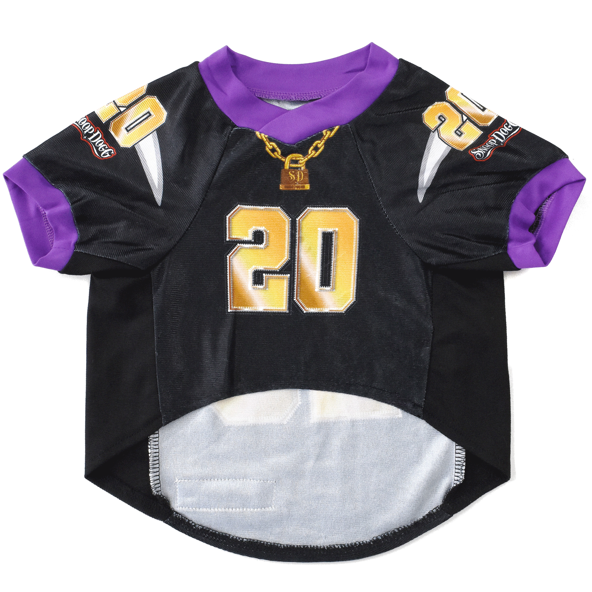 Snoop Dogg's Deluxe Pet Jersey - Stylish Dog Clothes for Hip Hop Fans - Perfect for Parties, Concerts & Photo Shoots