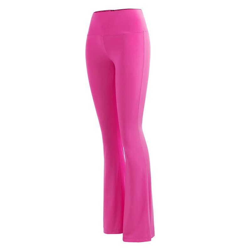 Women's High Waisted Bootcut Leggings - Stretchy Flare Leg Yoga Pants with Spandex - Tummy Control Shapewear Jeggings for Workout, Running & Casual Wear