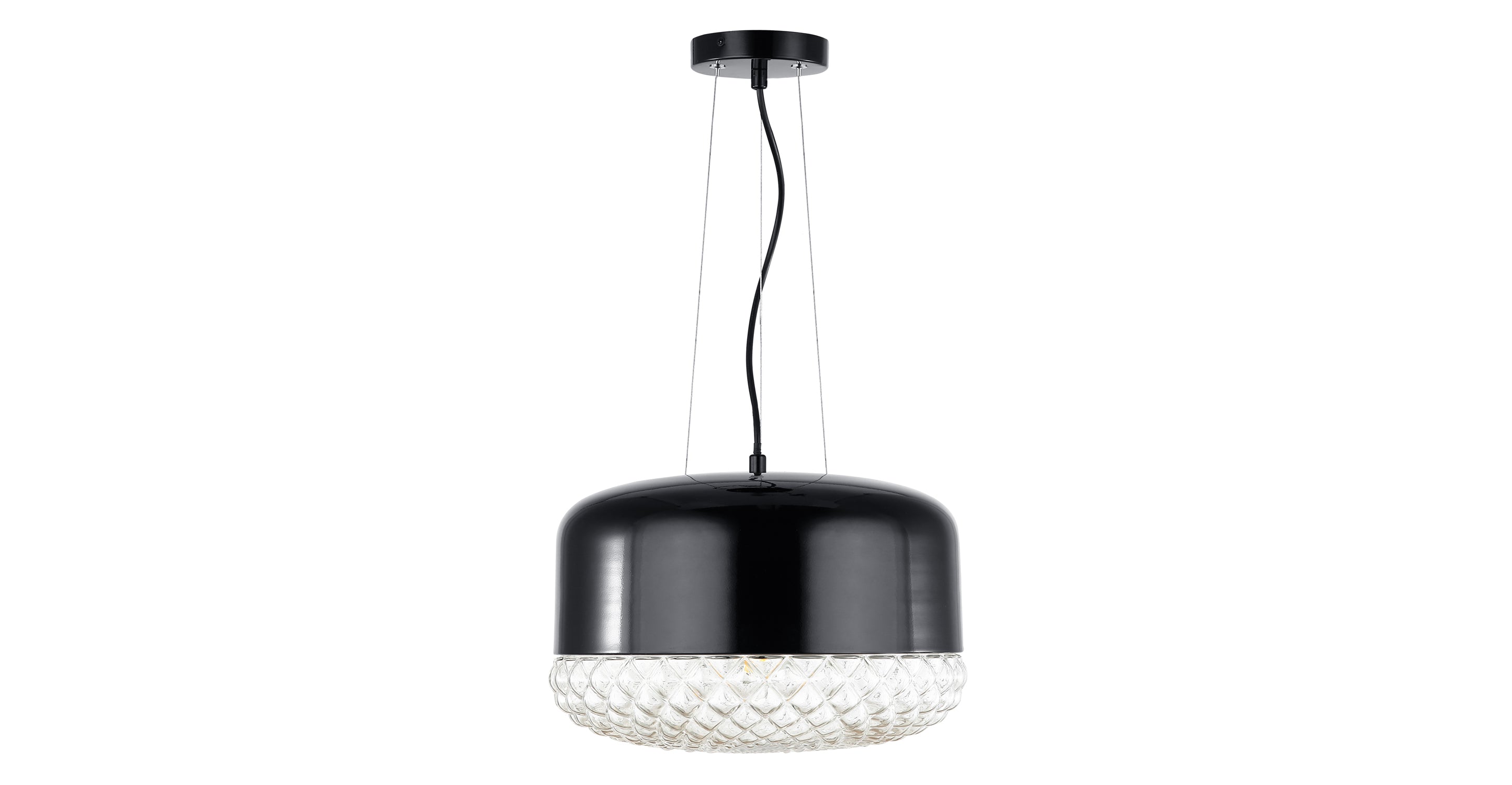 Enzo Pendant Light - Modern Hanging Chandelier for Kitchen Island, Dining Room & Bedroom - Adjustable Height & Dimmable LED Lighting