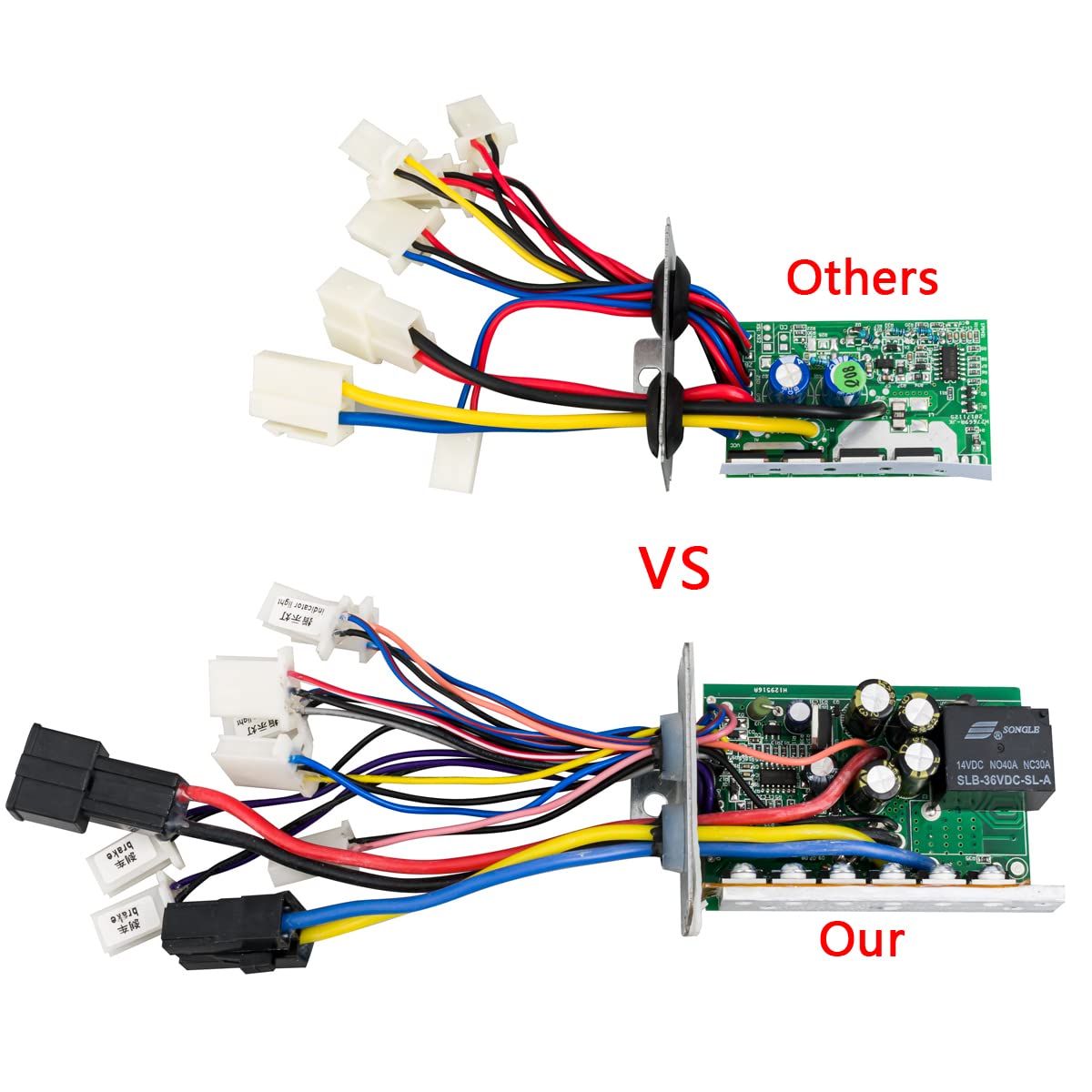 48V 1000W Brushed DC Motor Kit - High Speed Electric Motor with DC Brush Controller, Throttle & Ignition Lock for Dirt Bike, eBike, ATV, Go Kart, Moped - Perfect for Off-Road Adventures & DIY Electric Vehicle Projects