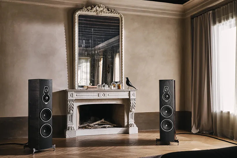 Sonus Faber AMATI G5 High-End Floorstanding Speakers (Graphite, Pair) - Premium Home Theater & Audiophile Sound System for Living Rooms & Music Studios
