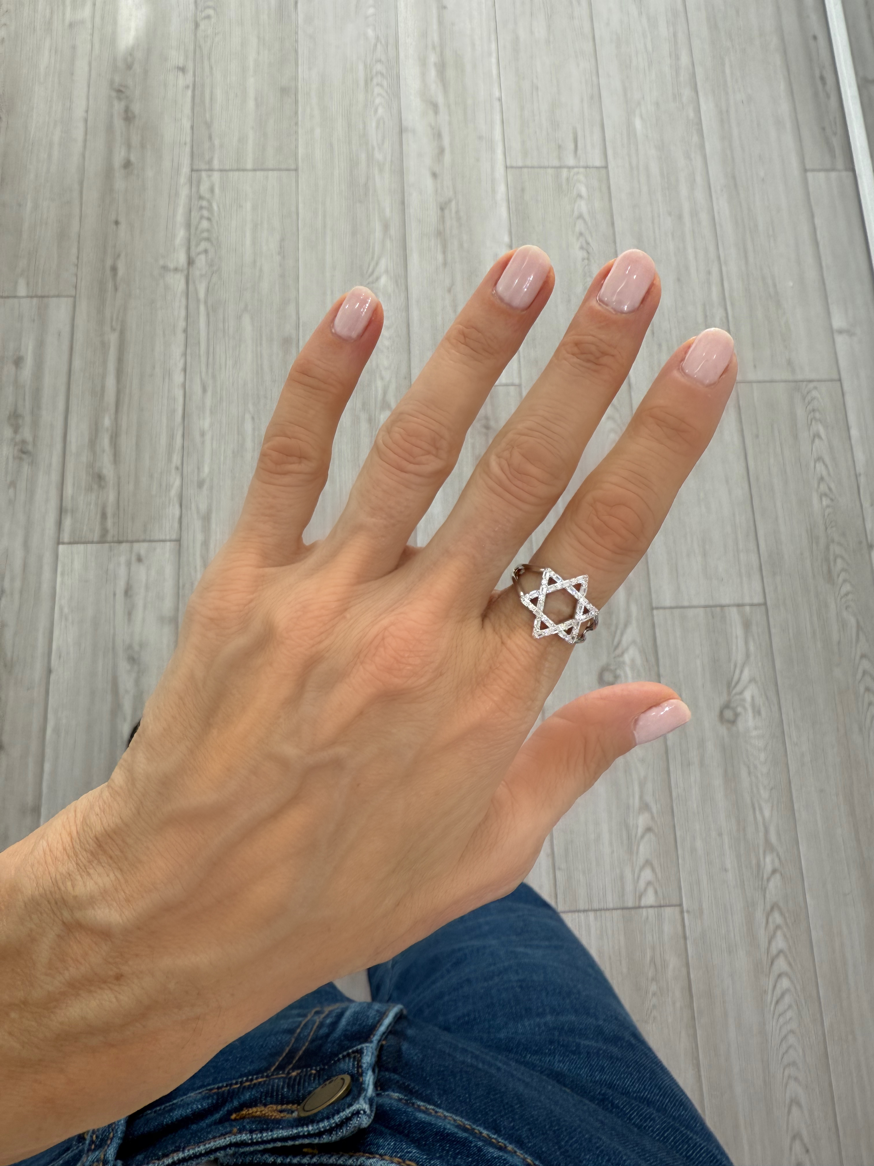 14K Gold Star of David Ring for Men & Women - Elegant Jewish Jewelry Gift for Hanukkah, Bar Mitzvah & Religious Occasions | Perfect for Daily Wear & Special Celebrations