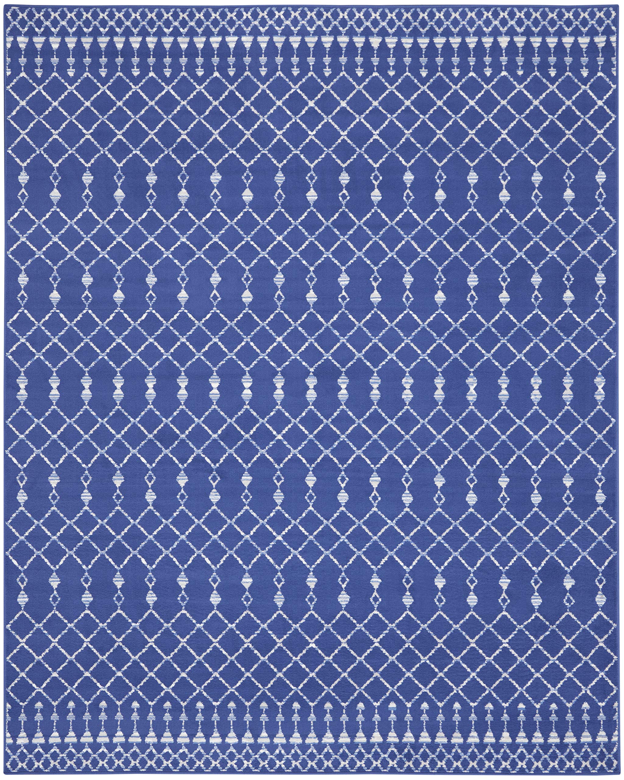 Nourison Whimsicle Moroccan Navy 8'4