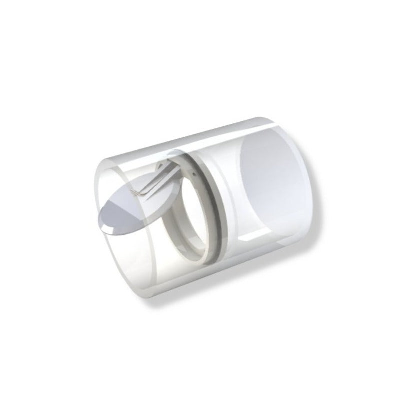 Afras Clear PVC Coupling - 1/2 Inch to 2 Inch Sizes - Durable Plastic Pipe Connector for Plumbing, Irrigation & DIY Projects | Perfect for Water Supply Lines, Garden Hoses & Pool Equipment