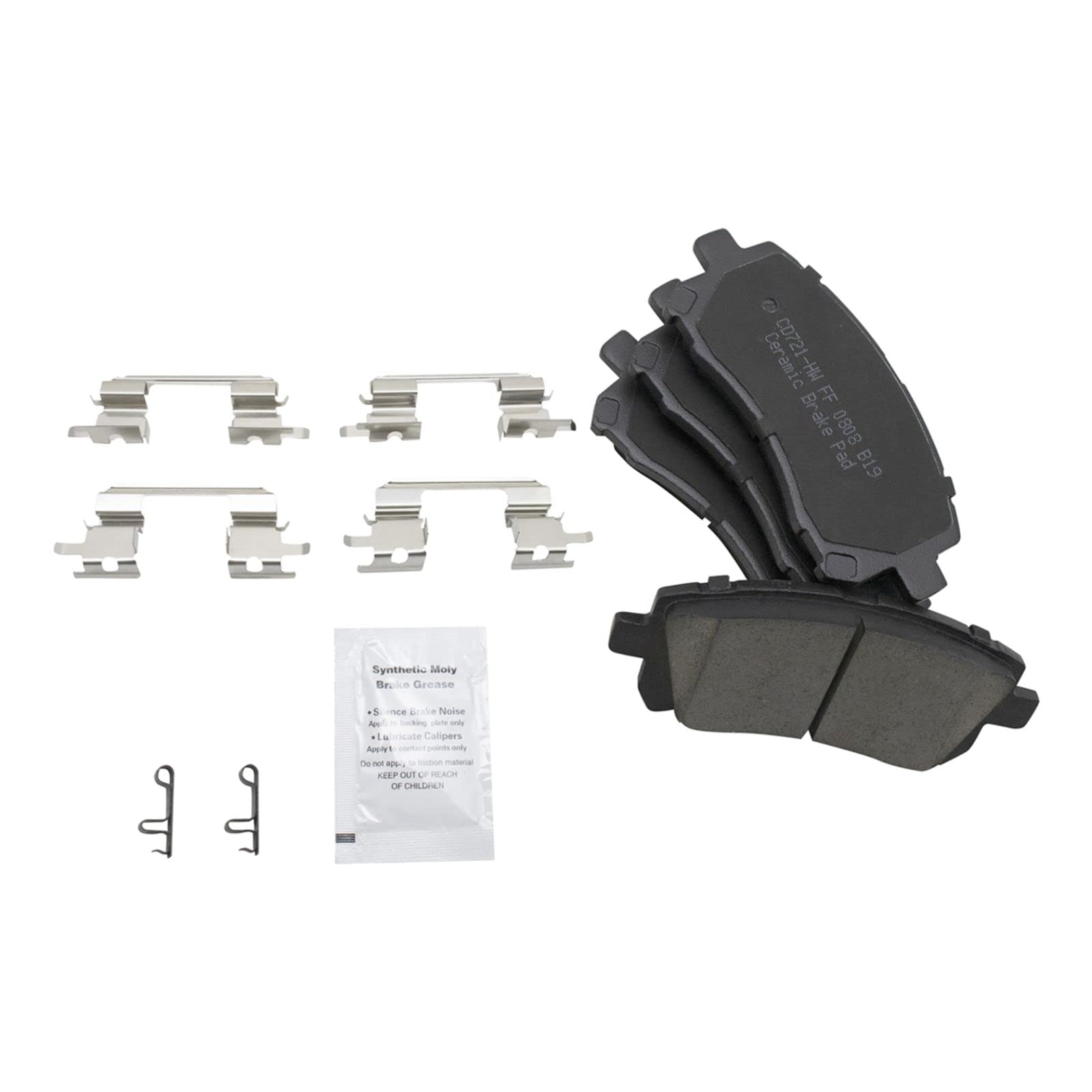 High-Performance Front & Rear Ceramic Brake Pads & Rotors Kit - Compatible with 1998 Subaru Impreza & 1997-1999 Legacy - Includes Brake Chemical Kit for Smooth Stopping Power - Perfect for Daily Commuting & Mountain Driving