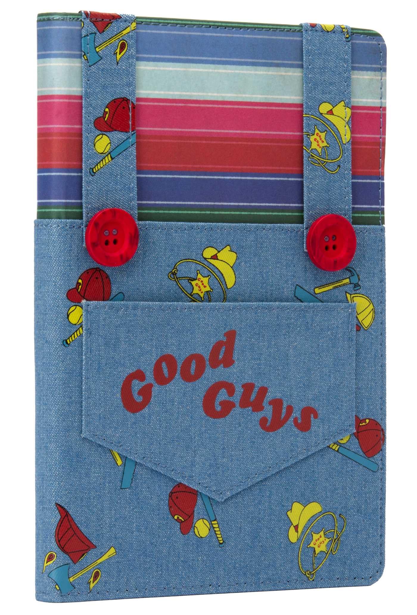 Chucky Good Guys Journal - Horror Movie Collectible Notebook for Fans - Perfect for Scrapbooking, Diary Writing & Halloween Gifts